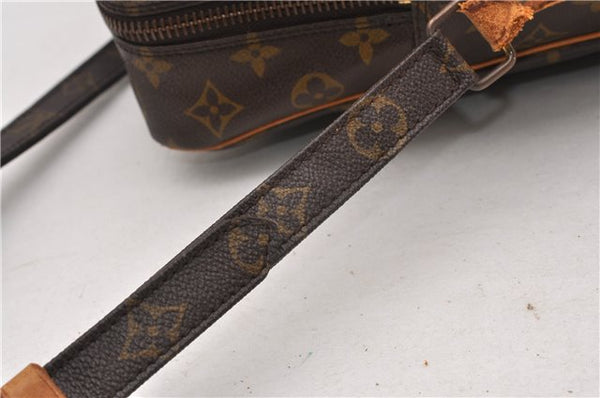 Authentic Louis Vuitton Monogram Danube 28 Shoulder Cross Body Bag LV Junk 1213G