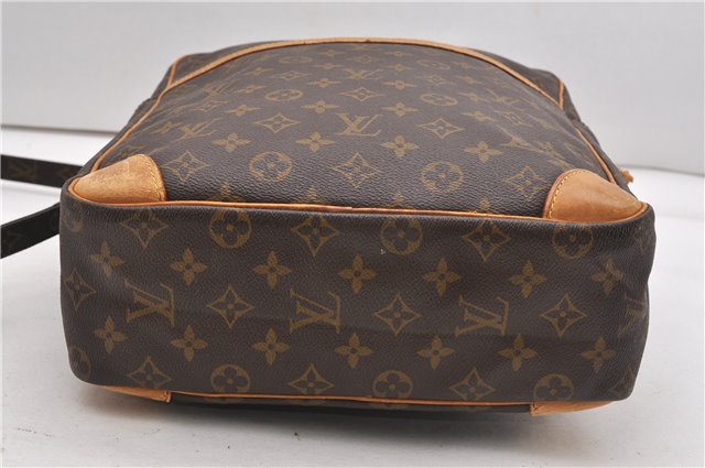 Authentic Louis Vuitton Monogram Danube 28 Shoulder Cross Body Bag LV Junk 1213G