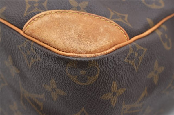 Authentic Louis Vuitton Monogram Danube 28 Shoulder Cross Body Bag LV Junk 1213G