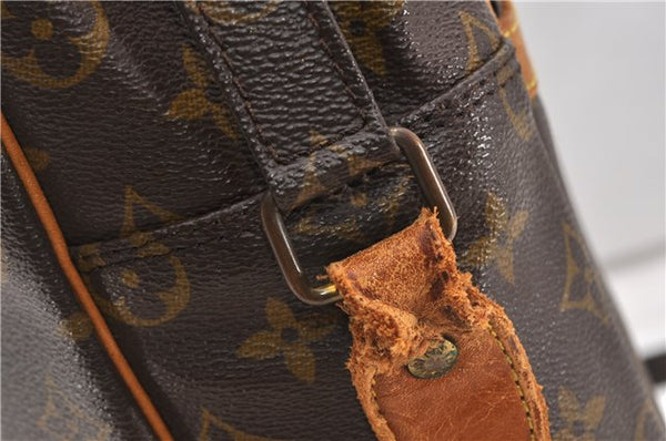 Authentic Louis Vuitton Monogram Danube 28 Shoulder Cross Body Bag LV Junk 1213G