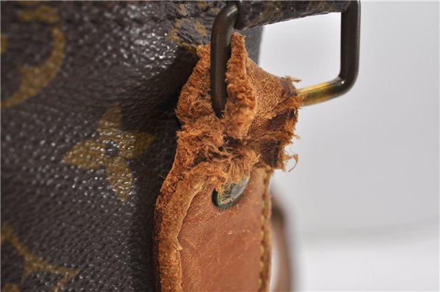 Authentic Louis Vuitton Monogram Danube 28 Shoulder Cross Body Bag LV Junk 1213G