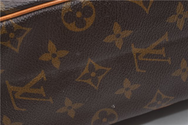 Authentic Louis Vuitton Monogram Danube 28 Shoulder Cross Body Bag LV Junk 1213G