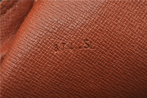 Authentic Louis Vuitton Monogram Danube 28 Shoulder Cross Body Bag LV Junk 1213G