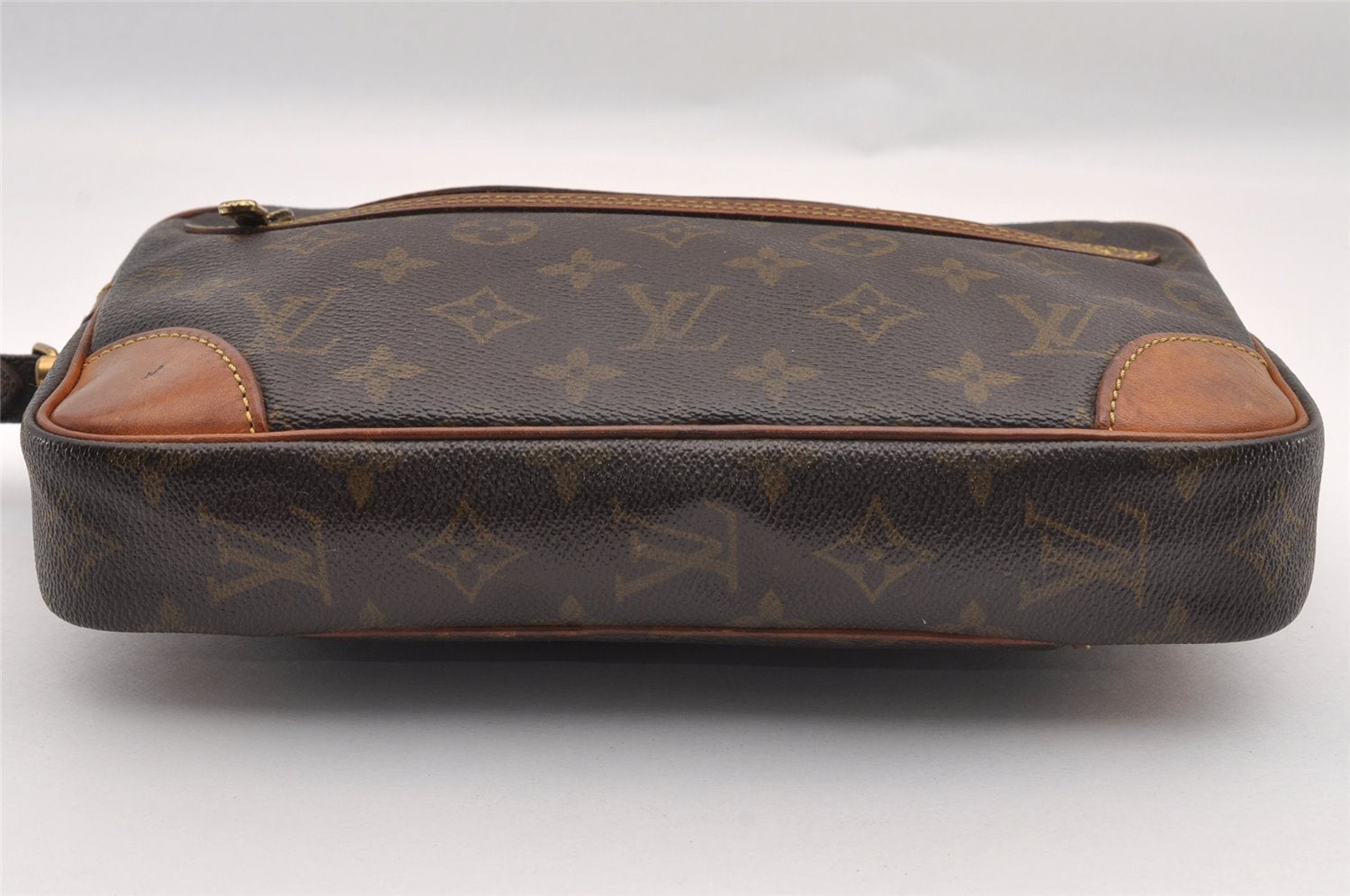 Authentic Louis Vuitton Monogram Marly Dragonne GM M51825 Clutch Bag Junk 1213I