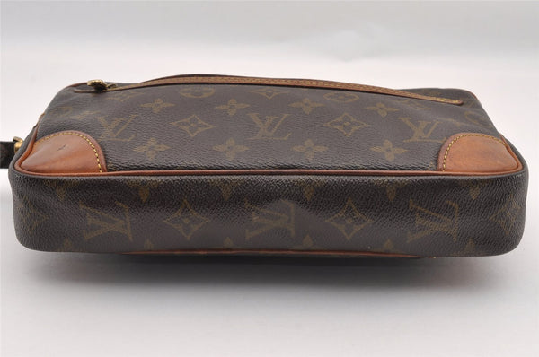 Authentic Louis Vuitton Monogram Marly Dragonne GM M51825 Clutch Bag Junk 1213I