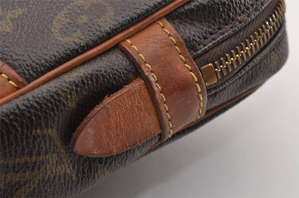 Authentic Louis Vuitton Monogram Marly Dragonne GM M51825 Clutch Bag Junk 1213I