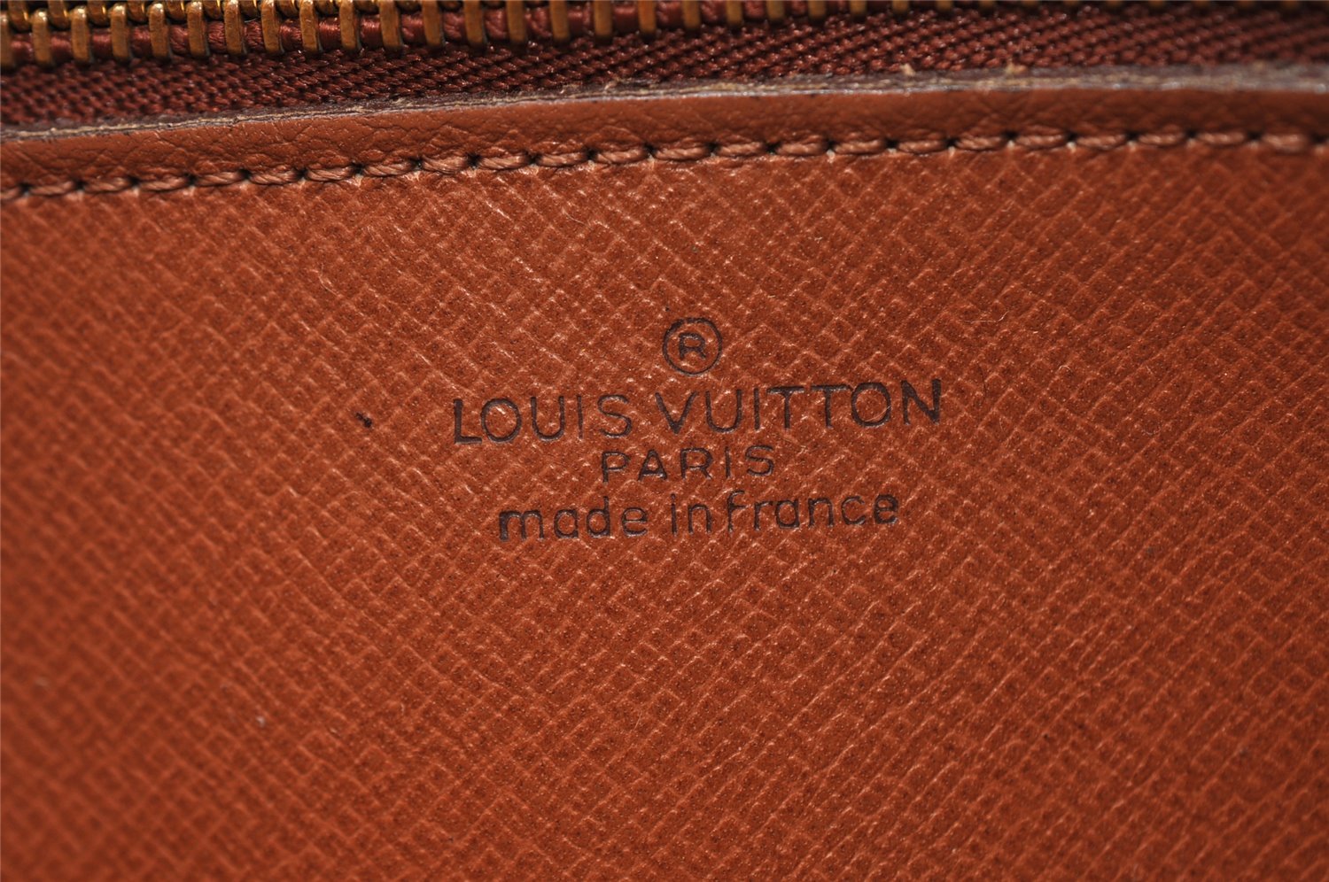 Authentic Louis Vuitton Monogram Marly Dragonne GM M51825 Clutch Bag Junk 1213I