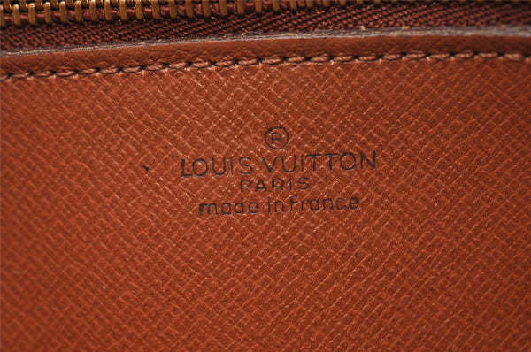 Authentic Louis Vuitton Monogram Marly Dragonne GM M51825 Clutch Bag Junk 1213I