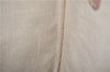 Authentic GUCCI Web Sherry Line Shoulder Tote Bag GG PVC Leather Brown 1214G