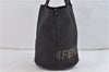 Authentic FENDI Nylon Leather Shoulder Hand Bag Purse Black 1216D