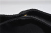 Authentic FENDI Nylon Leather Shoulder Hand Bag Purse Black 1216D