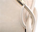 Authentic GUCCI Vintage Shoulder Hand Bag Purse Suede Leather Ivory Junk 1216G