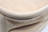 Authentic GUCCI Vintage Shoulder Hand Bag Purse Suede Leather Ivory Junk 1216G
