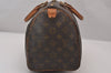 Authentic Louis Vuitton Monogram Speedy 30 Hand Boston Bag M41526 LV 1216I