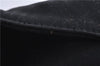 Authentic FENDI Mamma Baguette Shoulder Hand Bag Jersey Leather Black 1217D