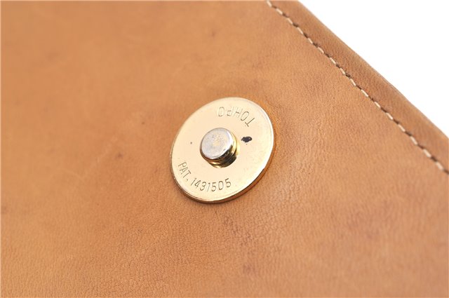 Authentic GUCCI Vintage Micro GG PVC Leather Shoulder Hand Bag Brown 1217G