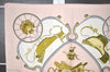 Authentic HERMES Carre 90 Scarf "SPRINGS" Silk Pink 1217I