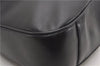 Authentic GUCCI Vintage Bamboo 2Way Shoulder Bag Leather 0012013 Black 1218G