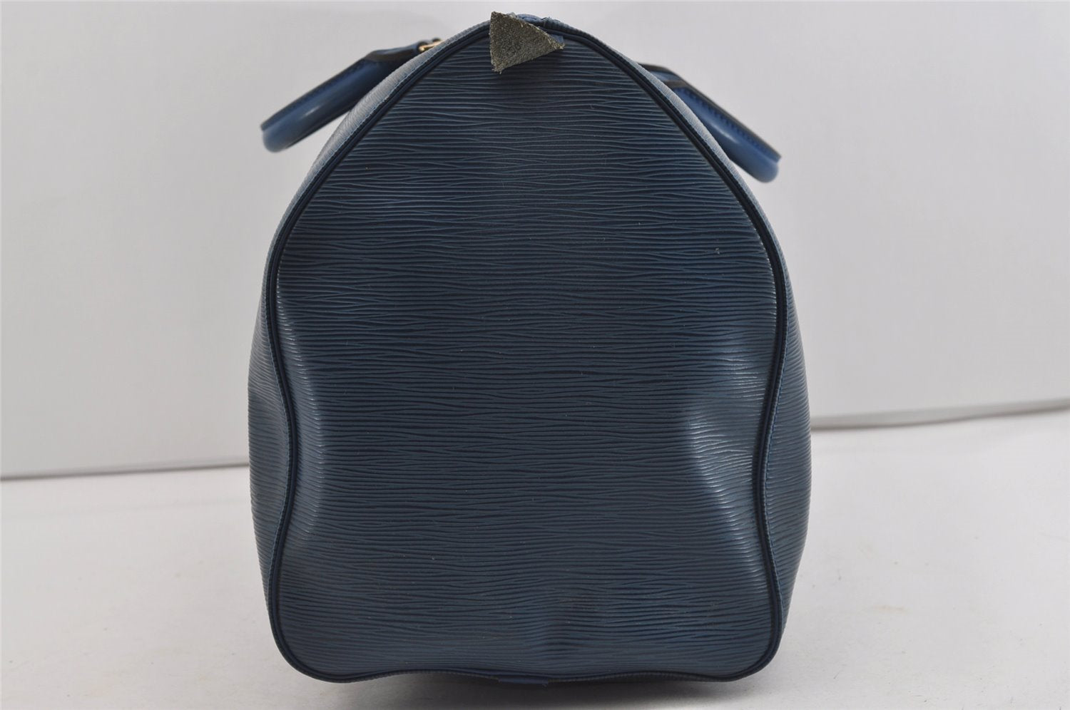 Authentic Louis Vuitton Epi Keepall 50 Boston Travel Bag Blue M42965 LV 1219I