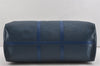 Authentic Louis Vuitton Epi Keepall 50 Boston Travel Bag Blue M42965 LV 1219I
