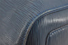 Authentic Louis Vuitton Epi Keepall 50 Boston Travel Bag Blue M42965 LV 1219I