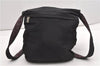 Authentic BOTTEGA VENETA Jersey Shoulder Cross Body Bag Black Junk 1220G