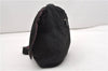 Authentic BOTTEGA VENETA Jersey Shoulder Cross Body Bag Black Junk 1220G