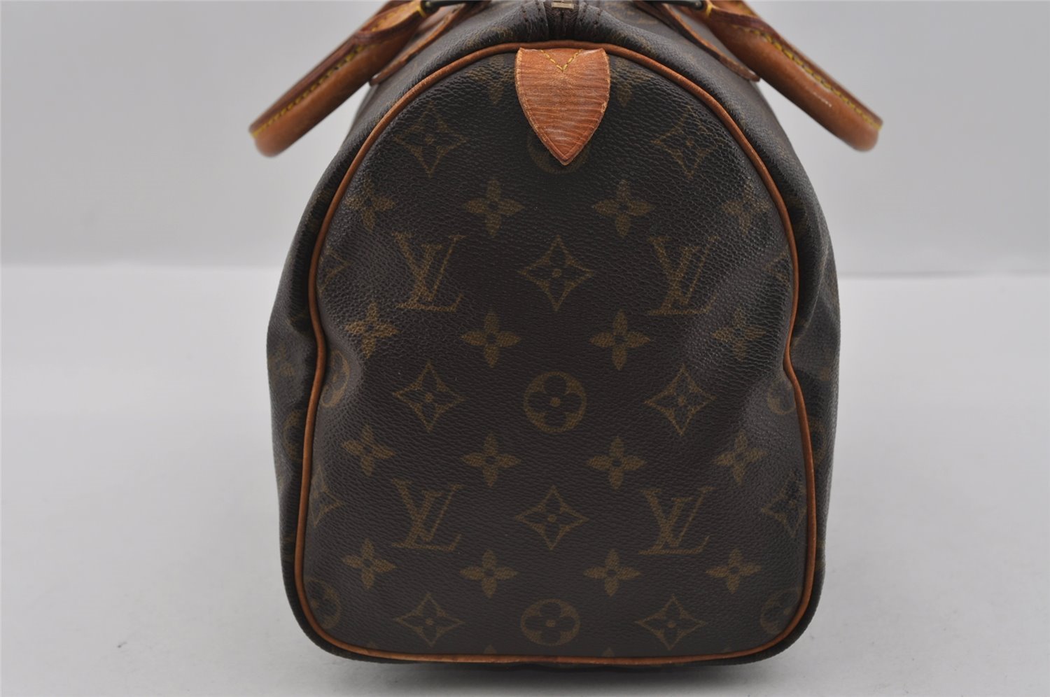 Authentic Louis Vuitton Monogram Speedy 30 Hand Boston Bag M41526 LV 1220I