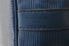 Authentic Louis Vuitton Epi Petit Noe Shoulder Drawstring Bag M44105 Blue 1221I