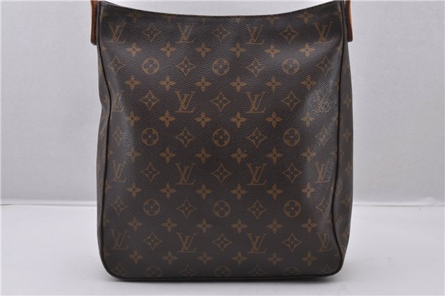Authentic Louis Vuitton Monogram Looping GM Shoulder Bag M51145 LV 1222F