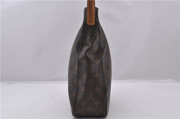 Authentic Louis Vuitton Monogram Looping GM Shoulder Bag M51145 LV 1222F