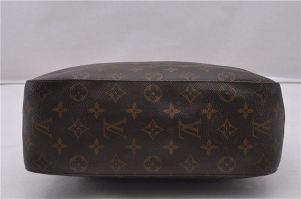 Authentic Louis Vuitton Monogram Looping GM Shoulder Bag M51145 LV 1222F