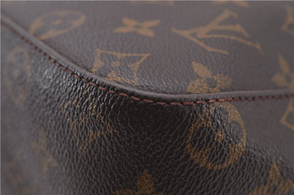 Authentic Louis Vuitton Monogram Looping GM Shoulder Bag M51145 LV 1222F