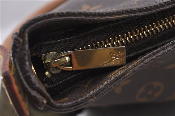 Authentic Louis Vuitton Monogram Looping GM Shoulder Bag M51145 LV 1222F