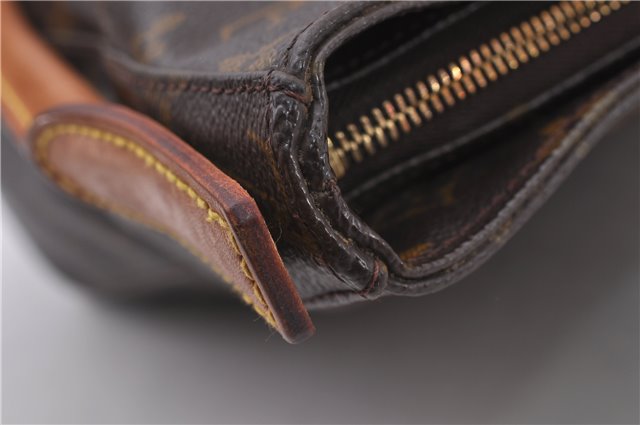 Authentic Louis Vuitton Monogram Looping GM Shoulder Bag M51145 LV 1222F