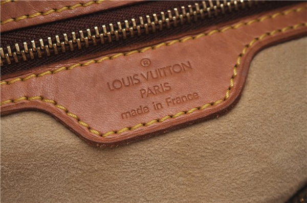 Authentic Louis Vuitton Monogram Looping GM Shoulder Bag M51145 LV 1222F