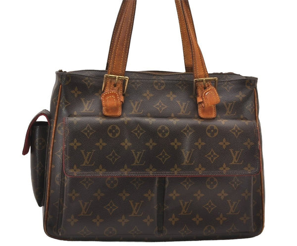 Authentic Louis Vuitton Monogram Multipli Cite Shoulder Tote Bag M51162 LV 1223I