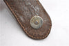 Authentic GUCCI Web Sherry Line Shoulder Cross Bag GG PVC Leather Brown 1224G