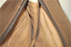 Authentic GUCCI Web Sherry Line Shoulder Cross Bag GG PVC Leather Brown 1224G