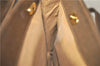 Authentic GUCCI Web Sherry Line Shoulder Cross Bag GG PVC Leather Brown 1224G