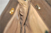 Authentic GUCCI Web Sherry Line Shoulder Cross Bag GG PVC Leather Brown 1224G