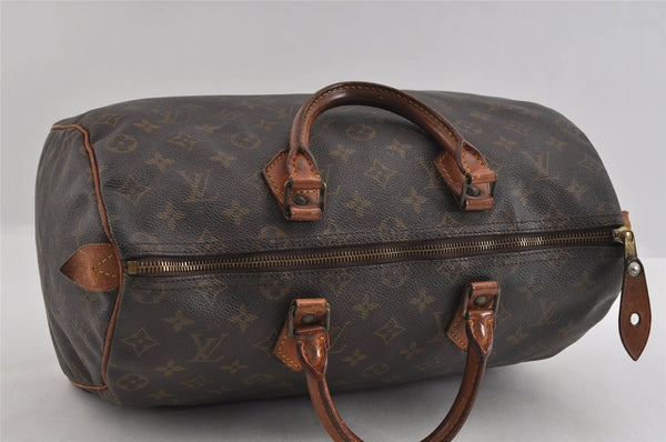 Authentic Louis Vuitton Monogram Speedy 35 Hand Boston Bag Old Model LV 1224I