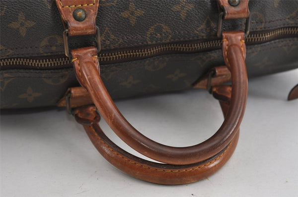 Authentic Louis Vuitton Monogram Speedy 35 Hand Boston Bag Old Model LV 1224I