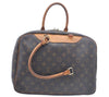 Authentic Louis Vuitton Monogram Deauville Hand Bag M47270 LV Junk 1225G