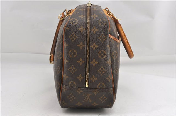 Authentic Louis Vuitton Monogram Deauville Hand Bag M47270 LV Junk 1225G