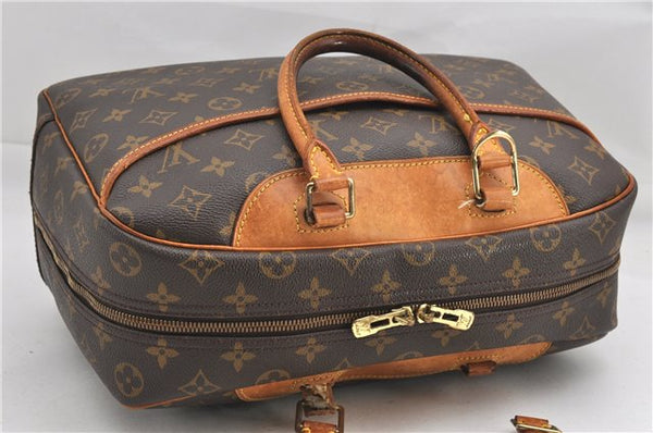 Authentic Louis Vuitton Monogram Deauville Hand Bag M47270 LV Junk 1225G