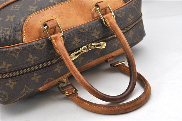 Authentic Louis Vuitton Monogram Deauville Hand Bag M47270 LV Junk 1225G
