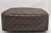 Authentic Louis Vuitton Monogram Deauville Hand Bag M47270 LV Junk 1225G