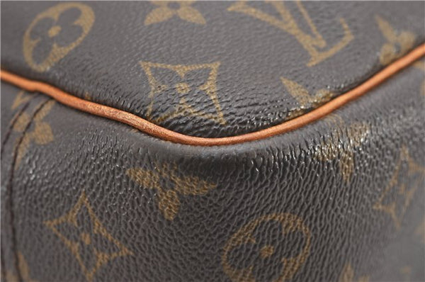Authentic Louis Vuitton Monogram Deauville Hand Bag M47270 LV Junk 1225G