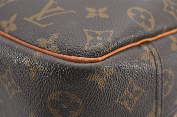 Authentic Louis Vuitton Monogram Deauville Hand Bag M47270 LV Junk 1225G